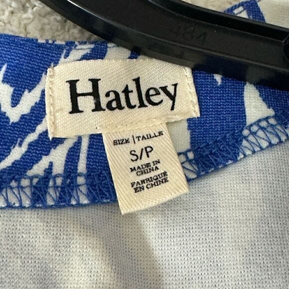 Hatley Dress Womens size Small petite Ikat Print Shift cotton blend embroidered - Picture 6 of 13